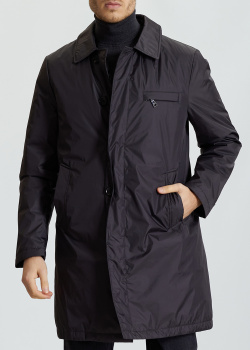 Мужское пальто Add графитового цвета, фото